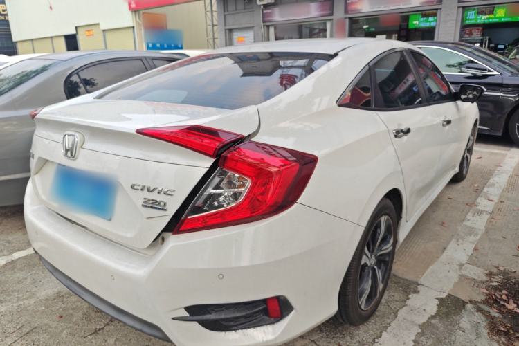 Used Honda Civic 2016 220TURBO CVT Prestige Edition Rear Right 45 Deg