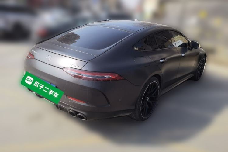 Used Mercedes-Benz AMG GT 2019 AMG GT 50 four-door sports car Rear Right 45 Deg