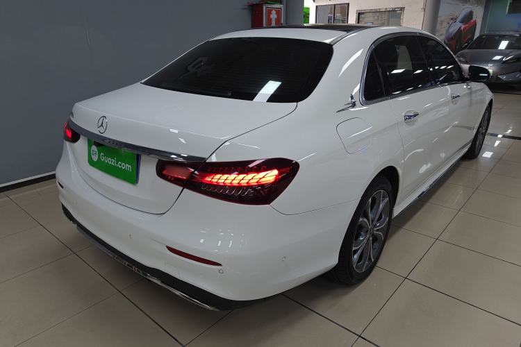 Used Mercedes-Benz E-Class 2021 E 300 L Sporty and Stylish Model Rear Right 45 Deg