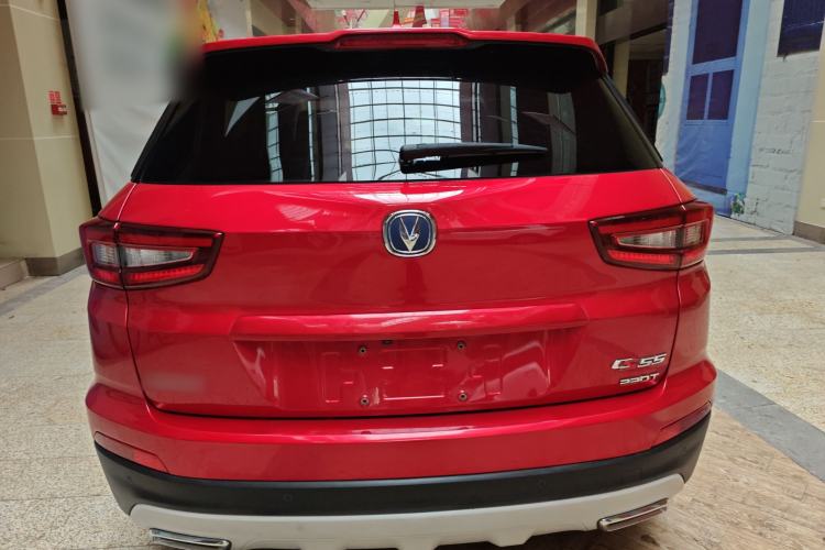 Used CHANGAN CS55 2018 1.5T Automatic Colorful Edition China V Standard Rear