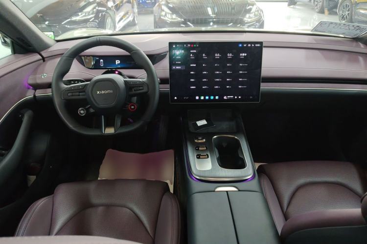 Used Xiaomi Auto SU7 2024 Rear-Drive Ultra-Long Range Advanced Pro-Level Intelligent Driving Version Center Console