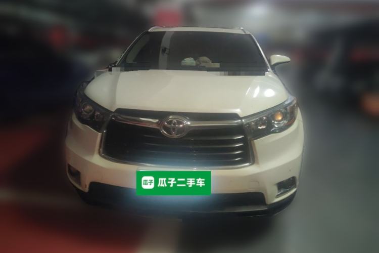 Used Toyota Highlander 2015 2.0T Four-Wheel Drive Luxury Edition 7-Seater Front