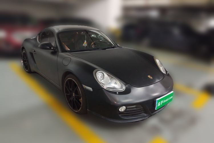 Used Porsche Cayman 2012 Cayman Black Edition 2.9L Front Right 45 Deg