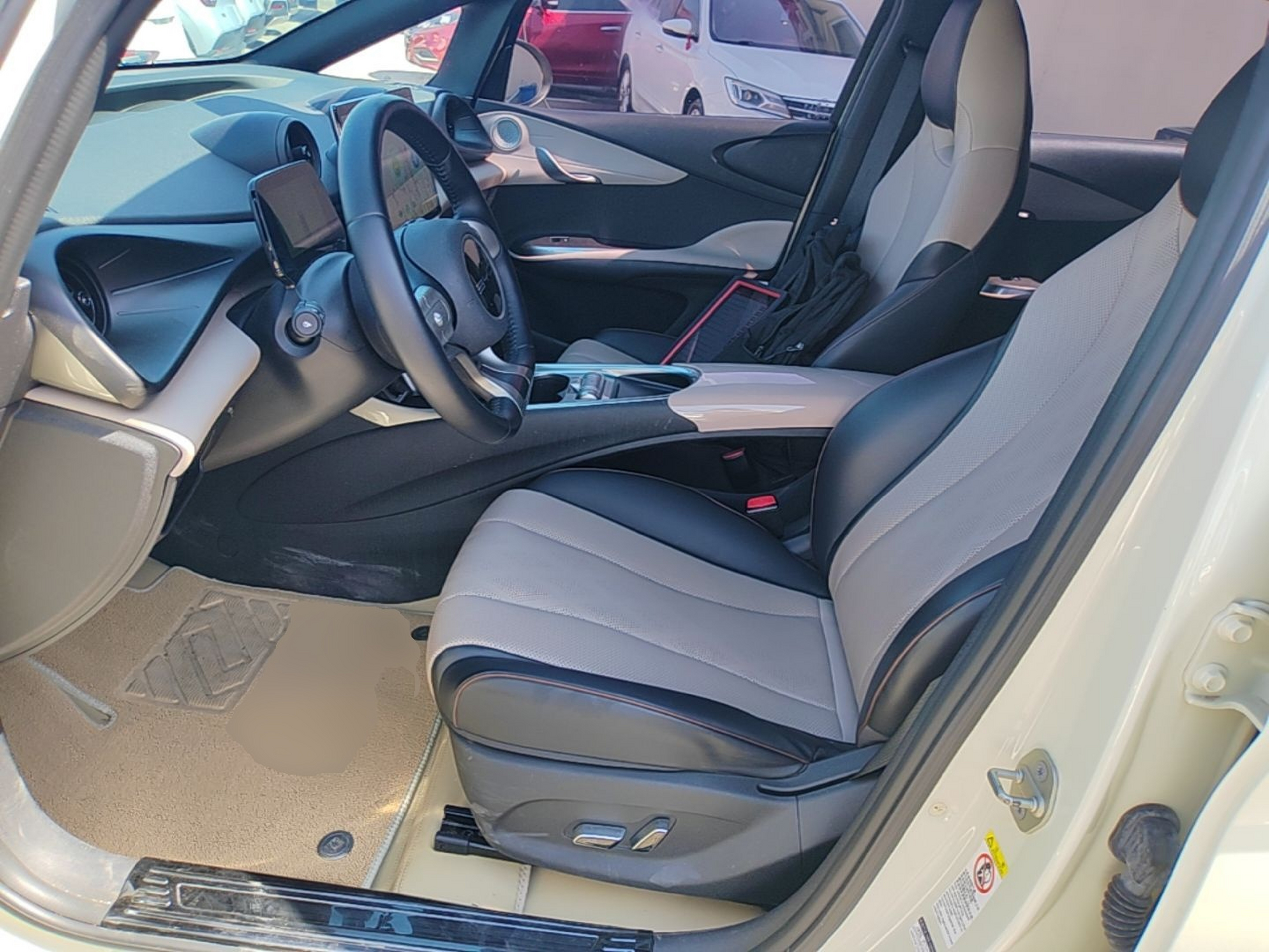 Avant de la voiture