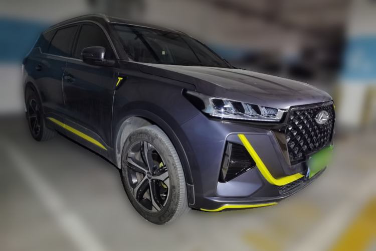 Used Chery Tiggo 7 PLUS 2022 Kunpeng Edition 1.6TGDI DCT Noble Yellow Limited Edition Premium Model
