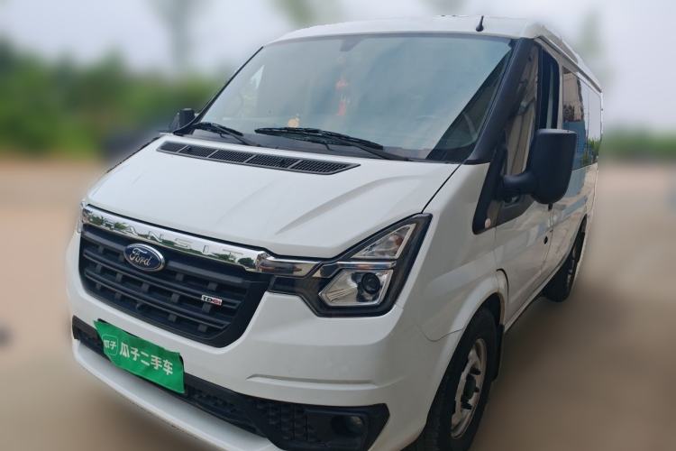Used Ford Transit Custom 2021 2.2T Automatic Logistics Vehicle Pro Short Wheelbase 6-Seater Low Roof China VI Standard