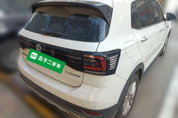 Used Volkswagen T-Cross 2019 1.5L Automatic Comfort Edition Rear Right 45 Deg