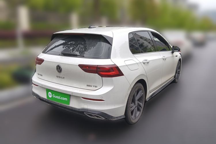 Used Volkswagen Golf 2023 280TSI DSG R-Line Lite Rear Right 45 Deg