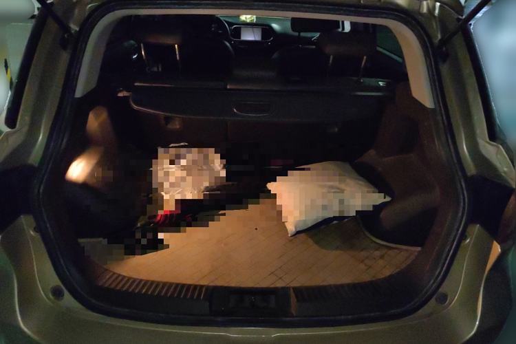 Used GAC Trumpchi GS4 2017 235T Automatic Two-Wheel Drive Luxury Smart Connectivity Version Trunk