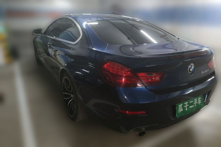 Used BMW 6 Series 2012 640i two-door coupe Rear Left 45 Deg