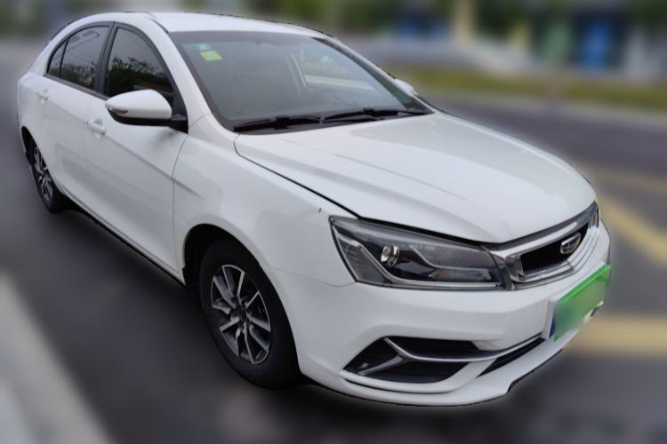 Used Geely Auto Emgrand 2019 Leading Edition 1.5L Manual Luxury Model China VI Standard Front Right 45 Deg