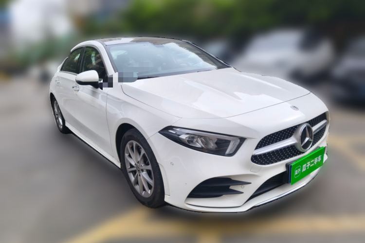 Used Mercedes-Benz A-Class 2022 A 200 L Sport Sedan Dynamic Model Front Right 45 Deg