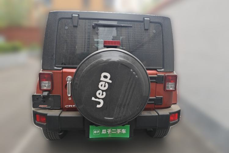 Used Jeep Wrangler 2014 2.8TD Sahara Four-Door Edition Rear