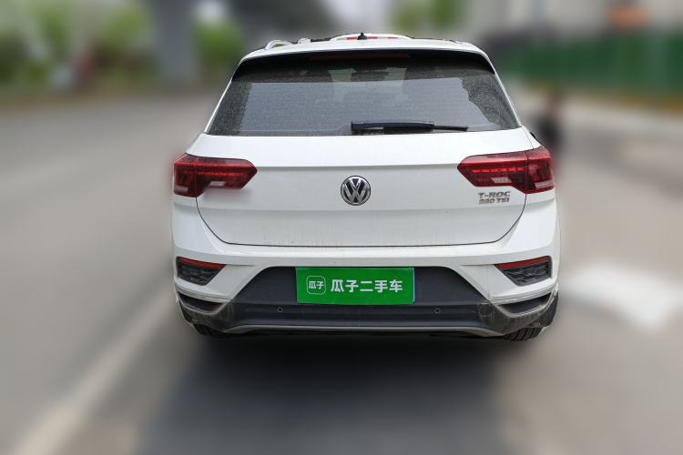 Used Volkswagen T-ROC 2019 280TSI DSG Two-Wheel Drive Comfort Version China VI Standard Rear