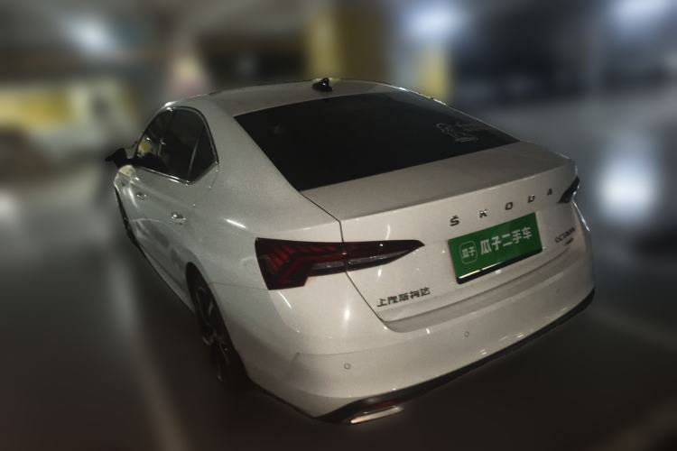 Used Skoda Octavia 2021 PRO TSI280 DSG Luxury Edition Rear Left 45 Deg