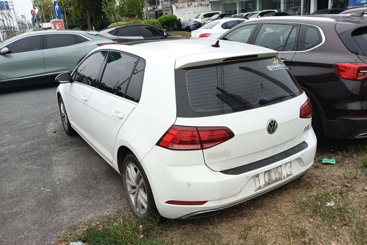 Used Volkswagen Golf 2019 280TSI DSG Comfort Version China VI Standard Rear Left 45 Deg