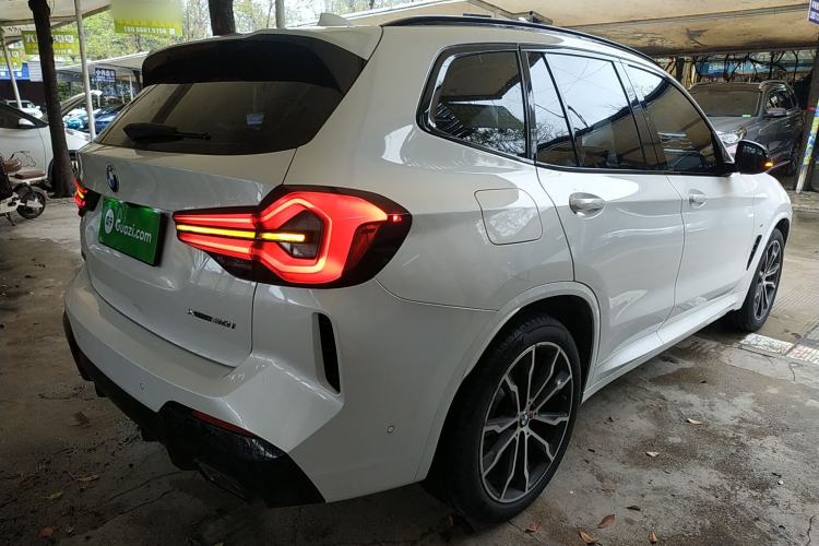 Used BMW X3 2023 xDrive30i Leading Model M Night Edition Package Rear Right 45 Deg