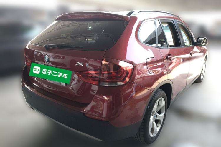 Used BMW X1 2010 sDrive18i Luxury Model Rear Right 45 Deg