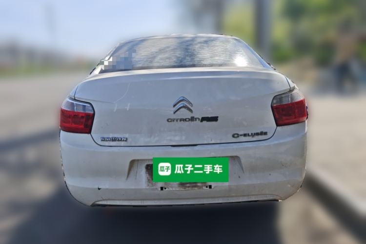 Used Citroen Elysee 2014 1.6L Manual Fashion Edition Rear