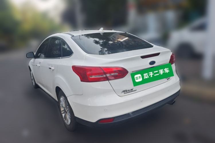 Used Ford Focus 2015 Sedan EcoBoost 180 Automatic Flagship Model Rear Left 45 Deg