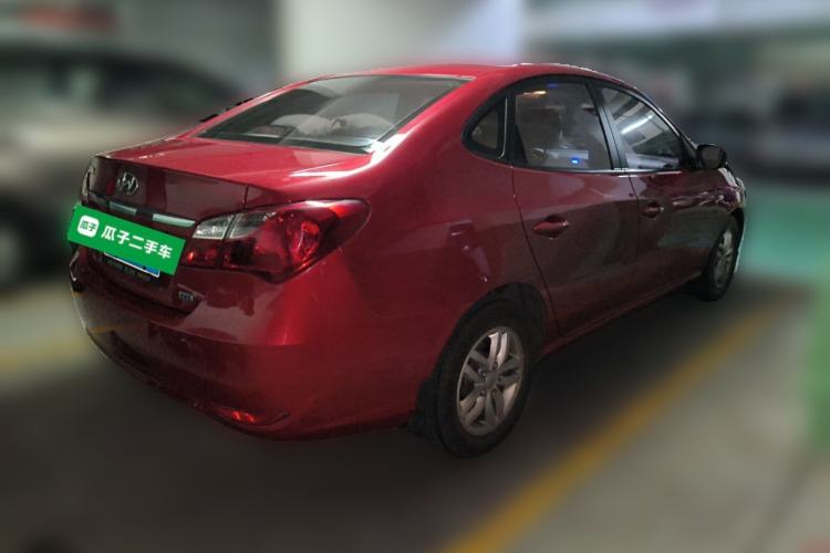 Used Hyundai Elantra 2011 1.6L Automatic Comfort Edition Rear Right 45 Deg