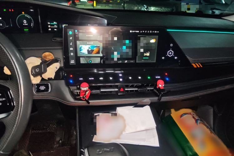 Used CHANGAN UNI-K iDD 2022 Blue Whale iDD 130km 1.5T Prestige Model Audio And AC Panel