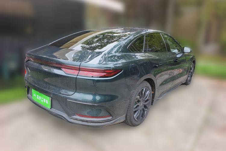 Used BYD Han 2022 EV 610 km All-Wheel-Drive Qianshan Cui Limited Edition Rear Right 45 Deg