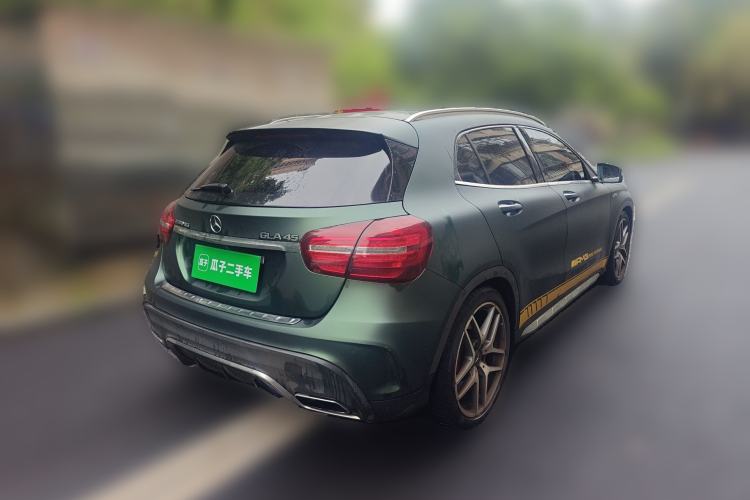 Used Mercedes-Benz GLA AMG 2017 Facelifted AMG GLA 45 4MATIC Rear Right 45 Deg