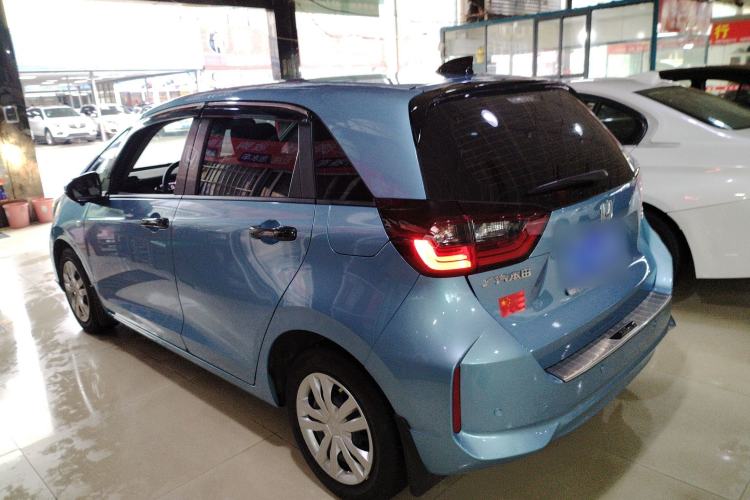 Used Honda Fit 2021 1.5L CVT Trend Edition Rear Left 45 Deg