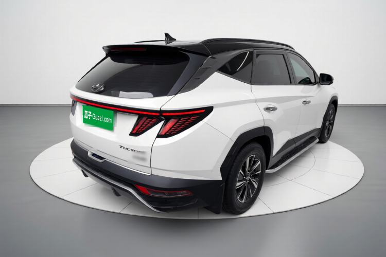 Used Hyundai Tucson 2022 Tucson L 2.0L Hybrid – Smart Enjoyment Version Rear Right 45 Deg