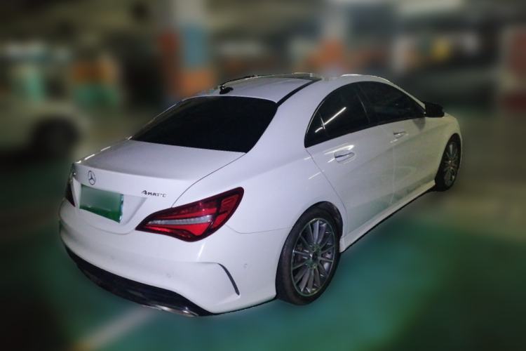 Used Mercedes-Benz CLA 2018 CLA 220 4MATIC Rear Right 45 Deg