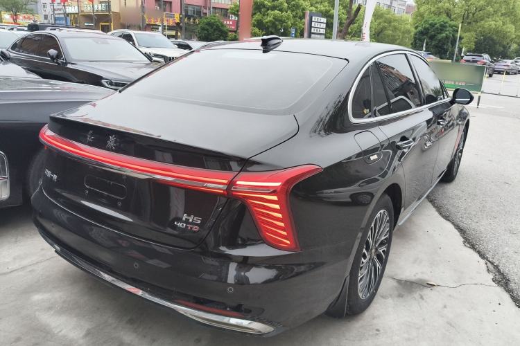 Used Hongqi H5 2024 2.0T Automatic Smart Connect Flagship Edition Rear Right 45 Deg