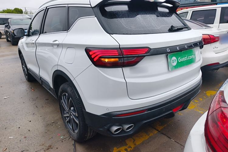 Used Geely Auto Coolray 2023 1.5T DCT Platinum Edition Rear Left 45 Deg