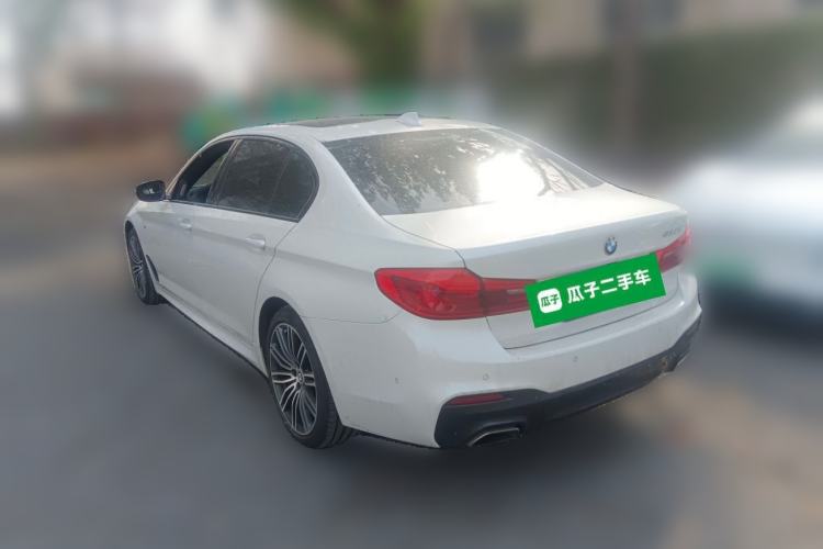 Used BMW 5 Series 2019 530Li Leading Model M Sport Package Rear Left 45 Deg