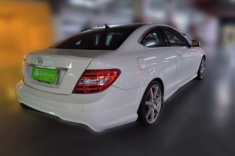 Used Mercedes-Benz C-Class 2013 C 180 Coupe Rear Right 45 Deg