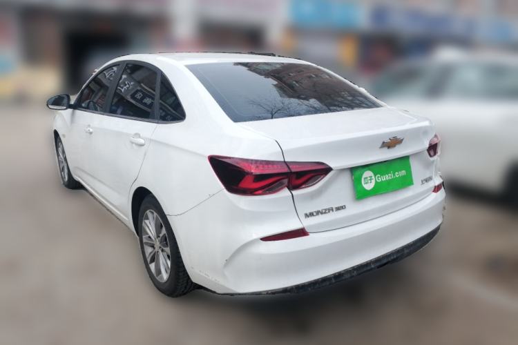 Used Chevrolet Monza 2022 320 Automatic Enjoyment Sunroof Version Rear Left 45 Deg