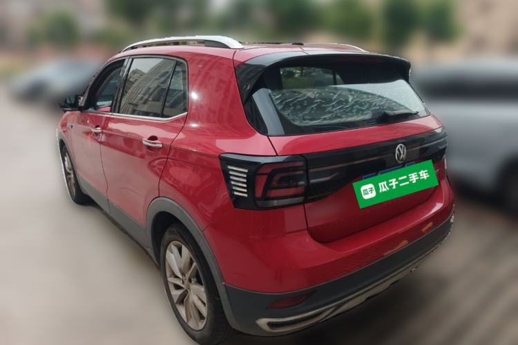 Used Volkswagen T-Cross 2019 1.5L Automatic Comfort Edition Rear Left 45 Deg