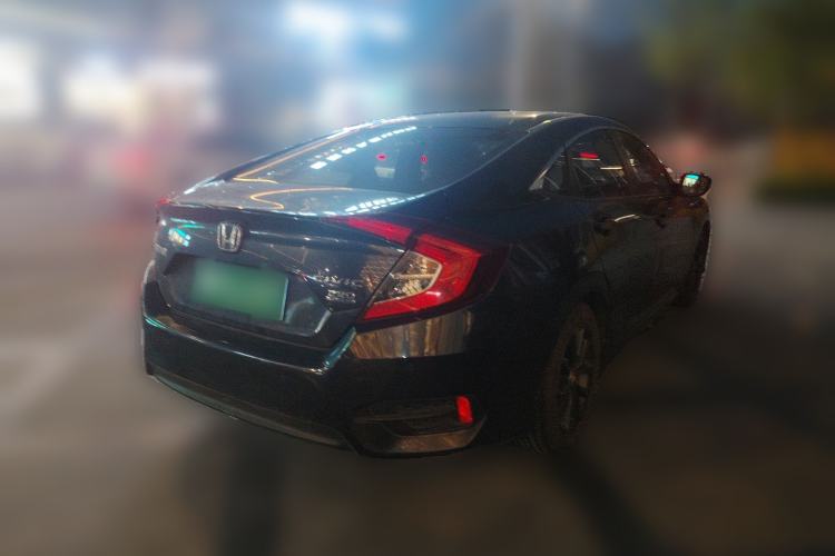 Used Honda Civic 2019 220TURBO CVT Dynamic Edition China VI Rear Right 45 Deg