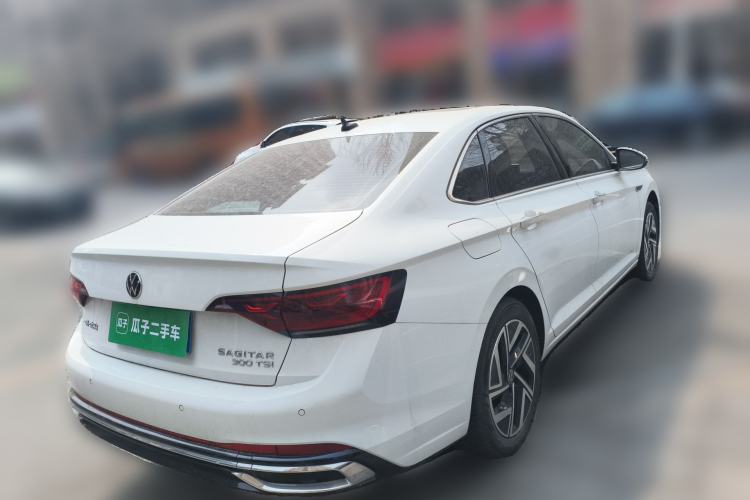 Used Volkswagen Sagitar 2023 300TSI DSG Excellence Edition Rear Right 45 Deg