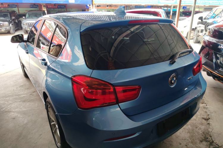 Used BMW 1 Series 2018 118i Leading Model Rear Left 45 Deg