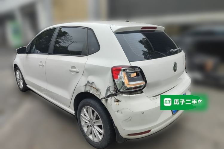 Used Volkswagen Polo 2014 1.4L Automatic Comfort Edition Rear Left 45 Deg