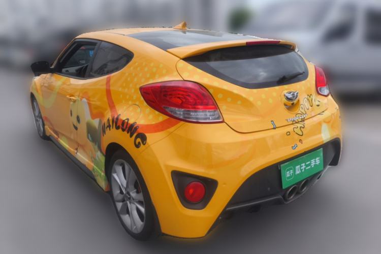 Used Hyundai Veloster 2015 1.6T Automatic Prestige Edition Rear Left 45 Deg