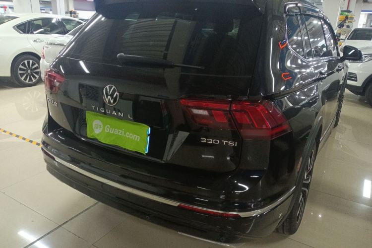 Used Volkswagen Tiguan L 2021 330TSI Automatic Two-Wheel Drive R-Line Enhanced Edition Rear Right 45 Deg