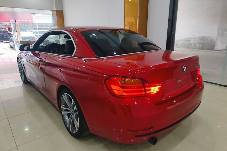 Used BMW 4 Series 2014 420i Convertible Sports Design Package Rear Left 45 Deg