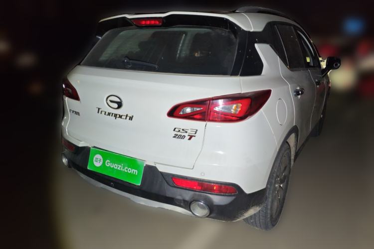 Used GAC Trumpchi GS3 2017 200T Automatic Elite Edition Rear Right 45 Deg