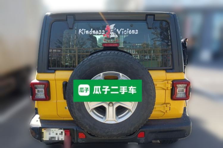 Used Jeep Wrangler 2019 2.0T Sahara Four-Door Version China VI Emission Standard Rear