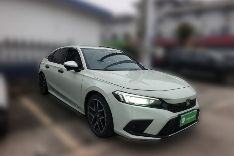 Used Honda Civic 2023 2.0L eHEV Swift Edition Front Right 45 Deg