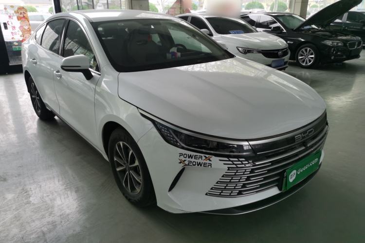 Used BYD Destroyer 05 2024 HONOR Edition DM-i 55KM Luxury Model Front Right 45 Deg