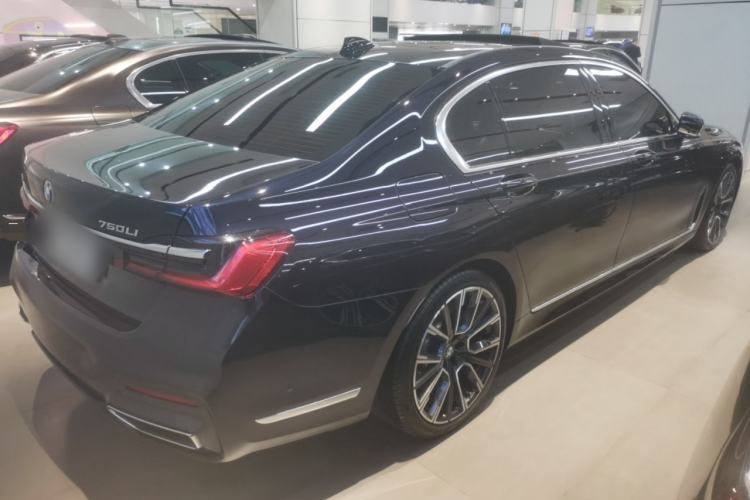 Used BMW 7 Series 2019 Facelifted 750Li xDrive V8 M Sport Package Rear Right 45 Deg