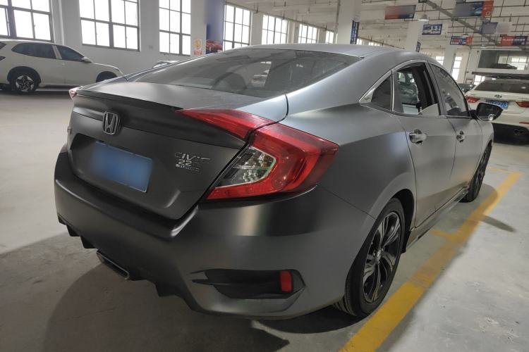 Used Honda Civic 2019 220TURBO CVT Dynamic Edition China VI Emission Standard Rear Right 45 Deg